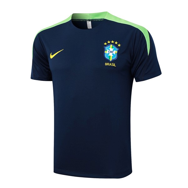 Camiseta Entrenamiento Brasil 2024-2025 Azul Verde